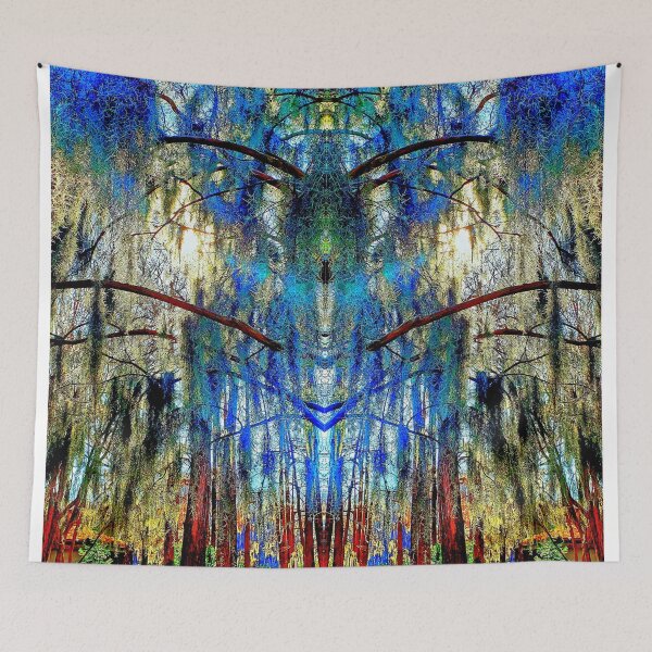 Item preview, Cathedral of the Blue Forest designed and sold by Jellybeanjyart.