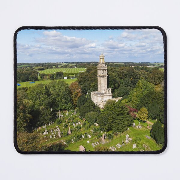 Item preview, Aerial drone view of Beckfords Tower at Lansdown Cemetery, Bath UK. designed and sold by DroneUk.