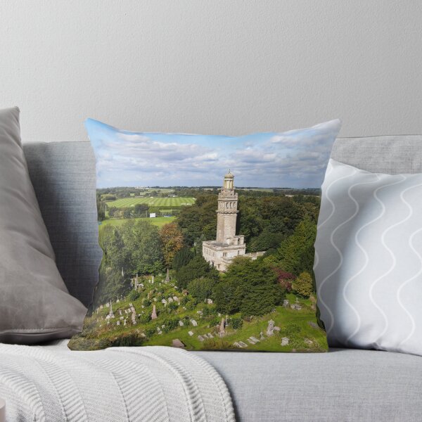 Item preview, Aerial drone view of Beckfords Tower at Lansdown Cemetery, Bath UK. designed and sold by DroneUk.