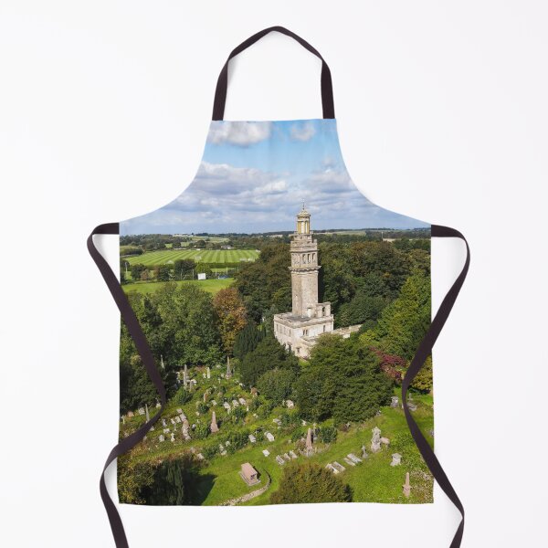Item preview, Aerial drone view of Beckfords Tower at Lansdown Cemetery, Bath UK. designed and sold by DroneUk.