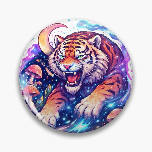Item preview, Cosmic Tiger Fantasy Illustration designed and sold by Amr Siam.