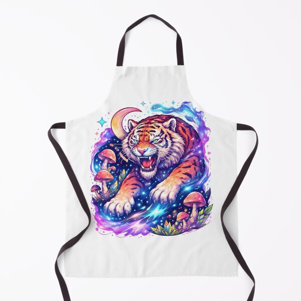 Item preview, Cosmic Tiger Fantasy Illustration designed and sold by Amr Siam.