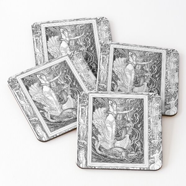 Item preview, Fairy Faerie Queen Walter Crane , Edmund Spenser  designed and sold by BlueLineLAX.
