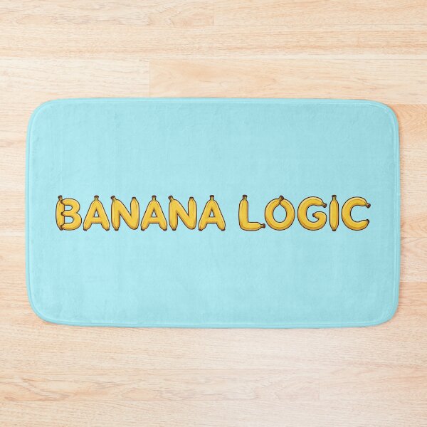 Item preview, banana logic humorous sign designed and sold by stereonut.