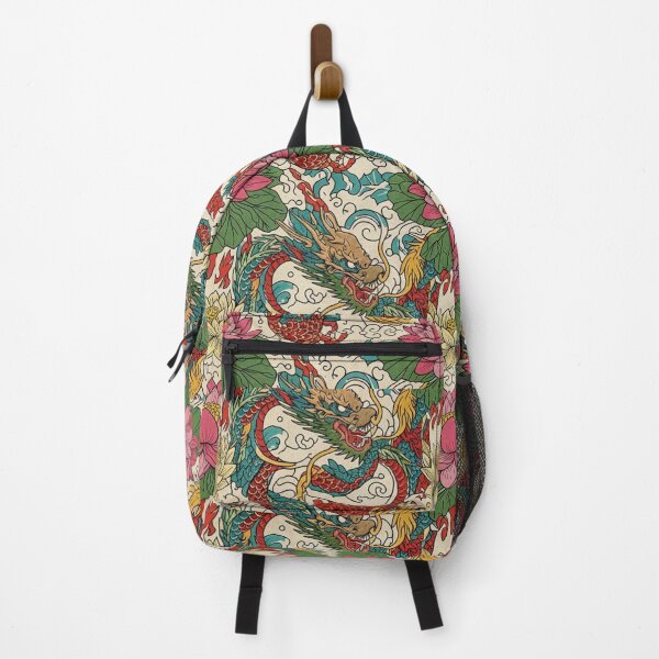 Item preview, Japanese Lotus & Dragon designed and sold by unthinkabletees.