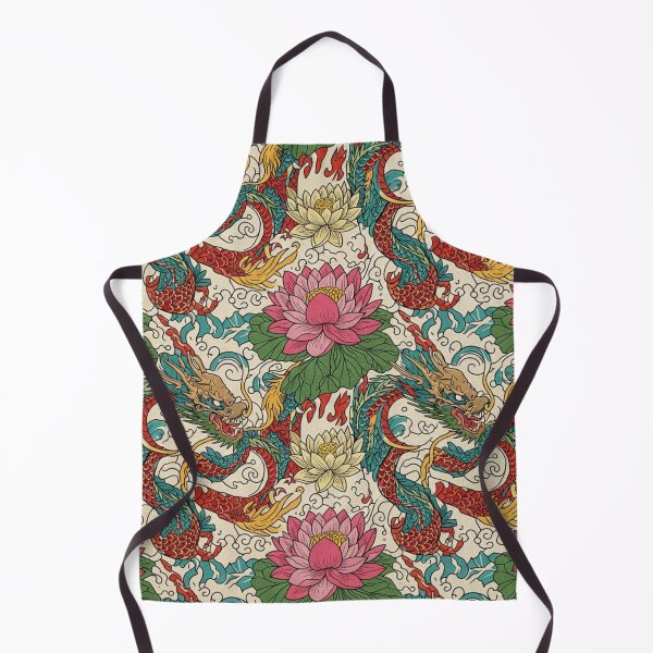 Item preview, Japanese Lotus & Dragon designed and sold by unthinkabletees.