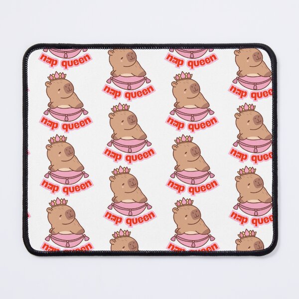 Item preview, nap queen capybara designed and sold by nityaInkLab.