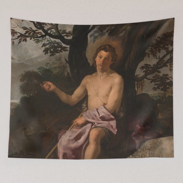 Item preview, Saint John the Baptist in the Wilderness | Velázquez designed and sold by Oliveirallan.