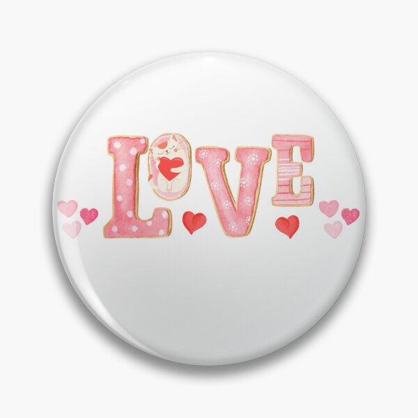 Item preview, “Love Cat — Cute Kitty in ‘LOVE’ Graphic design | Pet Lover — All Profits to Homeless Animals” designed and sold by clickandmagic.