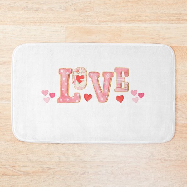 Item preview, “Love Cat — Cute Kitty in ‘LOVE’ Graphic design | Pet Lover — All Profits to Homeless Animals” designed and sold by clickandmagic.