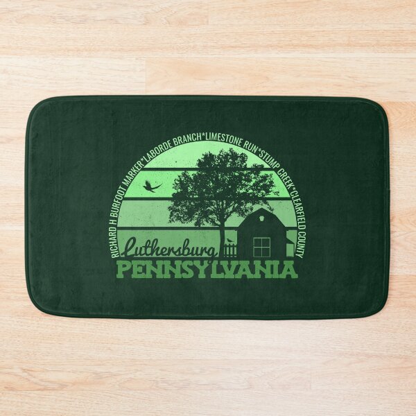 Item preview, Luthersburg Pennsylvania Sunset Retro Vintage Local Pride Logo designed and sold by CRHPOD20.