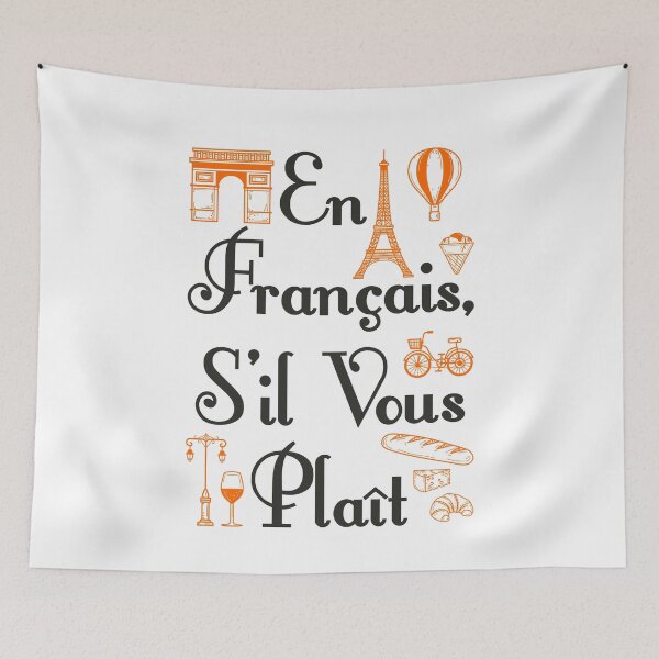 Item preview, En Francais S'il Vous Plait French Teacher Foreign Language  designed and sold by jaygo.
