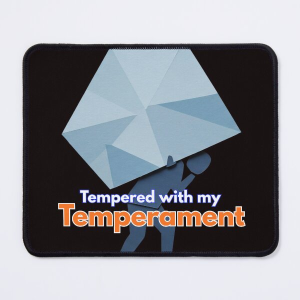 Item preview, Tempered with My Temperament – Visual Metaphor of Emotional Weight designed and sold by Vvmd.
