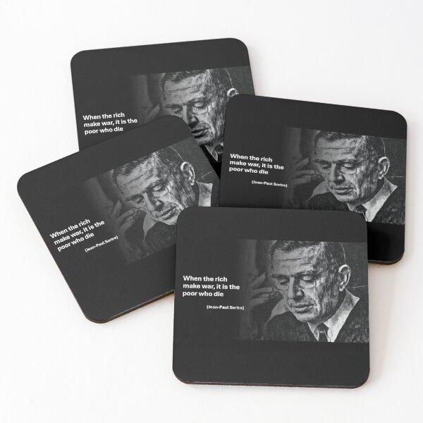 Item preview, When the rich make war, it is the poor who die (J.P. Sartre) designed and sold by sid1802.