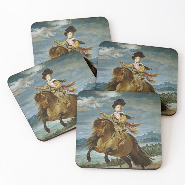 Item preview, Equestrian Portrait of Prince Balthasar Charles (1635) | Velázquez designed and sold by Oliveirallan.
