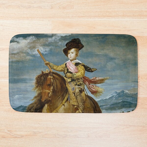 Item preview, Equestrian Portrait of Prince Balthasar Charles (1635) | Velázquez designed and sold by Oliveirallan.