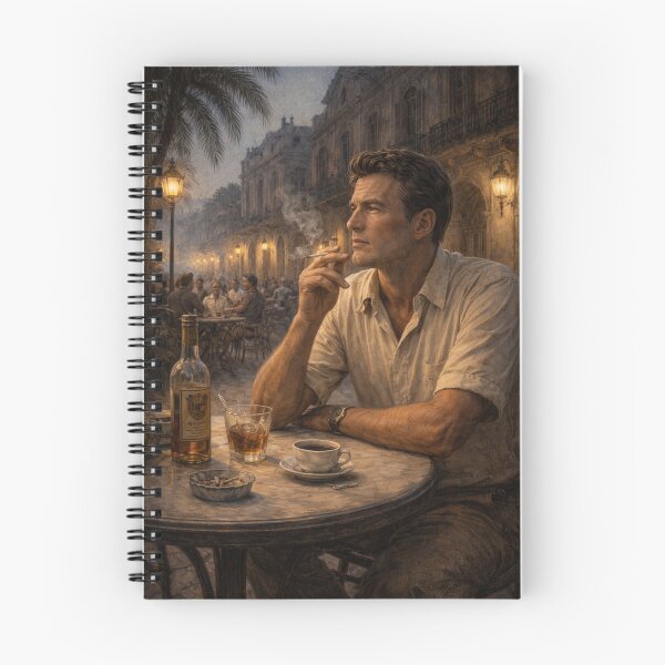 Item preview, Young Ernest Hemingway in Havana designed and sold by ObviousFoxx.