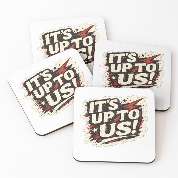 Item preview, It’s Up To Us – Gritty Rebel Motivation Design designed and sold by Signal Press.