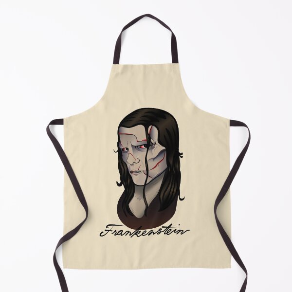 Item preview, Modern Frankenstein Portrait – Dark Gothic Illustration designed and sold by Renato Grieco.
