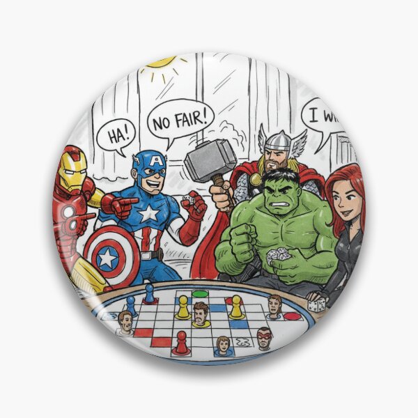 Item preview, Avengers playing ludo designed and sold by akshitha78.