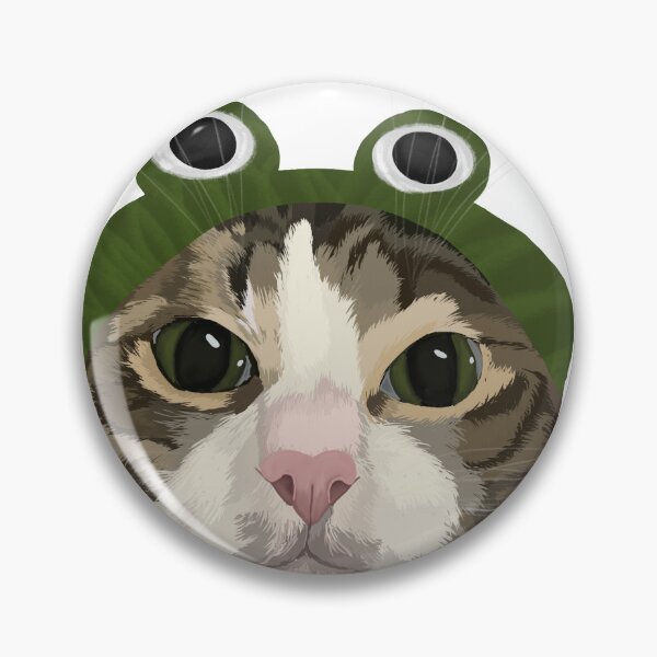 Item preview, Frog hat cat designed and sold by Paige  Boleman.