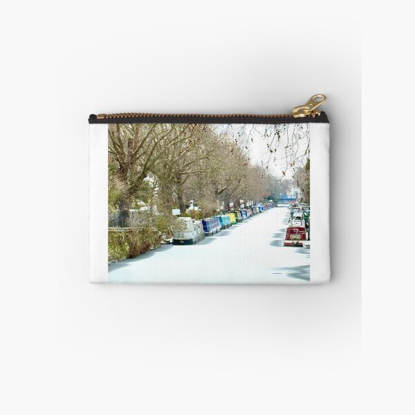 Item preview, Snowy London Scene, Little Venice, January 2026 designed and sold by The Running London Photographer.