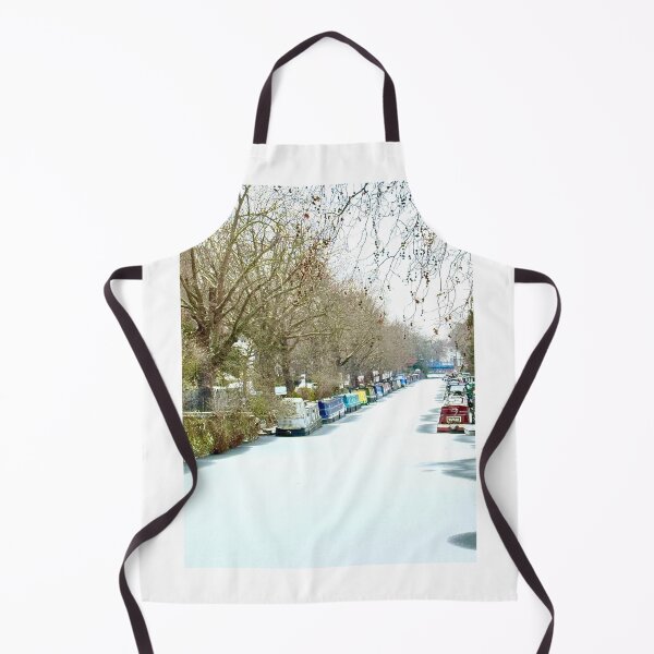 Item preview, Snowy London Scene, Little Venice, January 2026 designed and sold by The Running London Photographer.