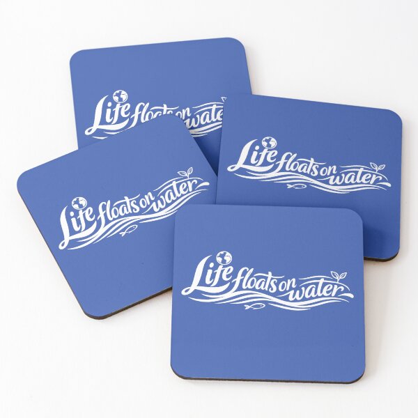Item preview, Life Floats on Water-Minimal Eco Design-White Version designed and sold by Hemas Art.