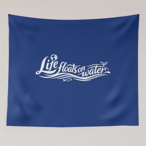 Item preview, Life Floats on Water-Minimal Eco Design-White Version designed and sold by Hemas Art.