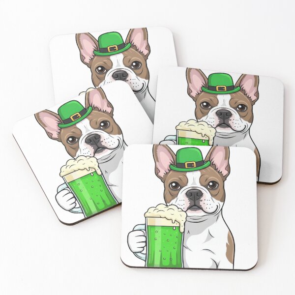 Item preview, St. Paddy's Brew Guard Frenchton - Green Beer Buddy designed and sold by ARTReMi.