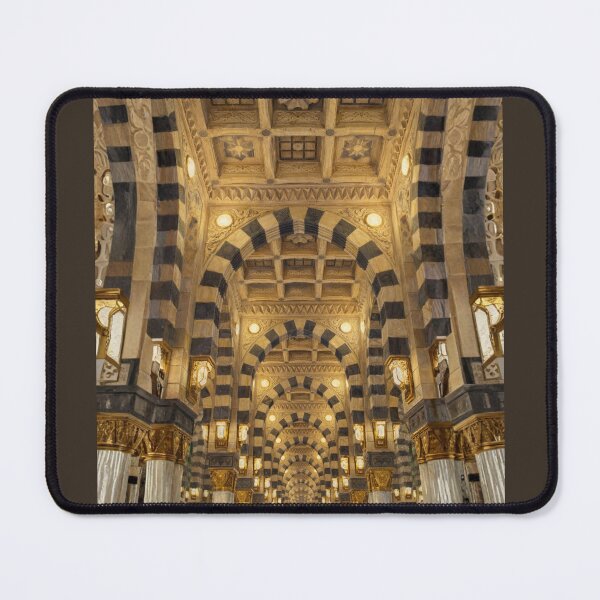 Item preview, Al-Masjid Al-Nabawi Arches (V.2) – Madina Islamic Architectural Art designed and sold by D-Islamic.