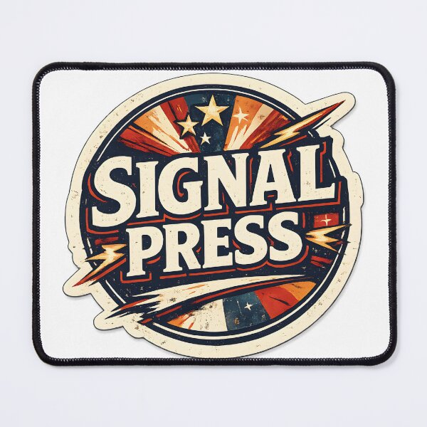 Item preview, Signal Press – Gritty Rebel Typography Logo designed and sold by Signal Press.