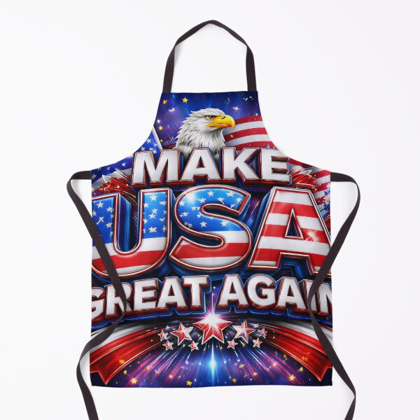 Item preview, Make USA Great Again – 3D Patriotic Eagle & Flag Art designed and sold by Imagetore.