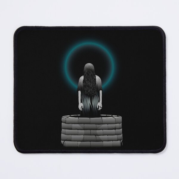 Item preview, Cursed Well Spirit – Dark Horror Illustration designed and sold by Renato Grieco.