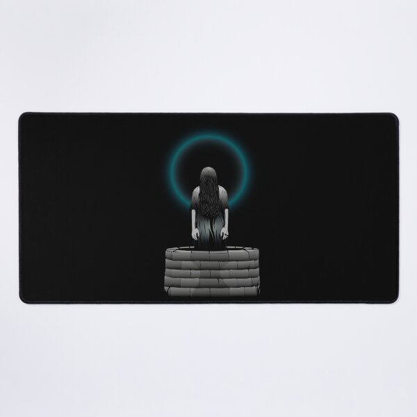 Item preview, Cursed Well Spirit – Dark Horror Illustration designed and sold by Renato Grieco.