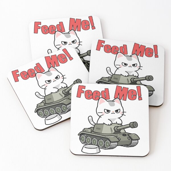 Item preview, Feed Me! Hungry Kitten with tank designed and sold by Really Bad Art.
