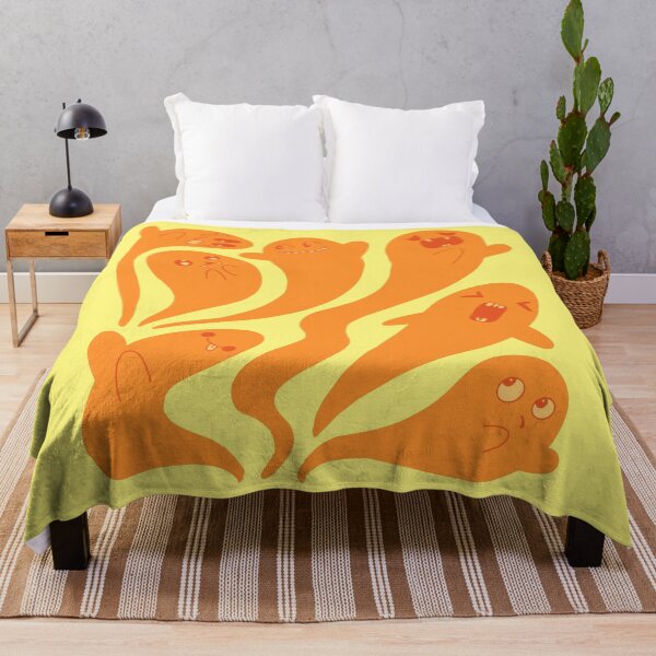 Item preview, Fun Ghost With yellow background  designed and sold by missmann.