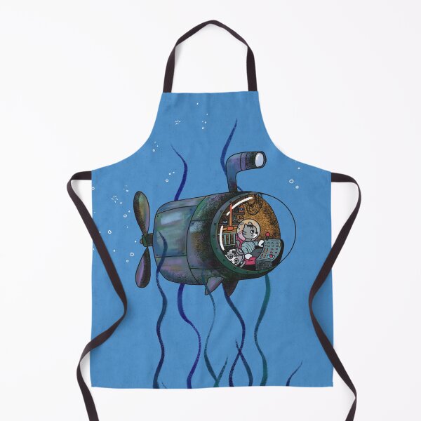 Item preview, Cat Submarine Deep Sea Exploring designed and sold by cozypersimmon.