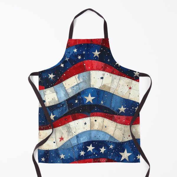 Item preview, Watercolor Star Spangle Seamless Repeat designed and sold by Sharon Schwalbe.