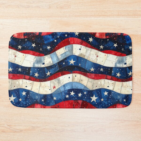 Item preview, Watercolor Star Spangle Seamless Repeat designed and sold by Sharon Schwalbe.