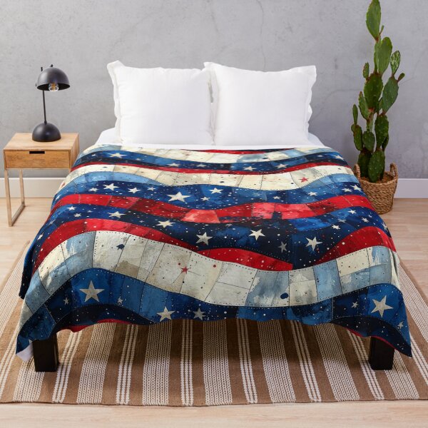 Item preview, Watercolor Star Spangle Seamless Repeat designed and sold by Sharon Schwalbe.