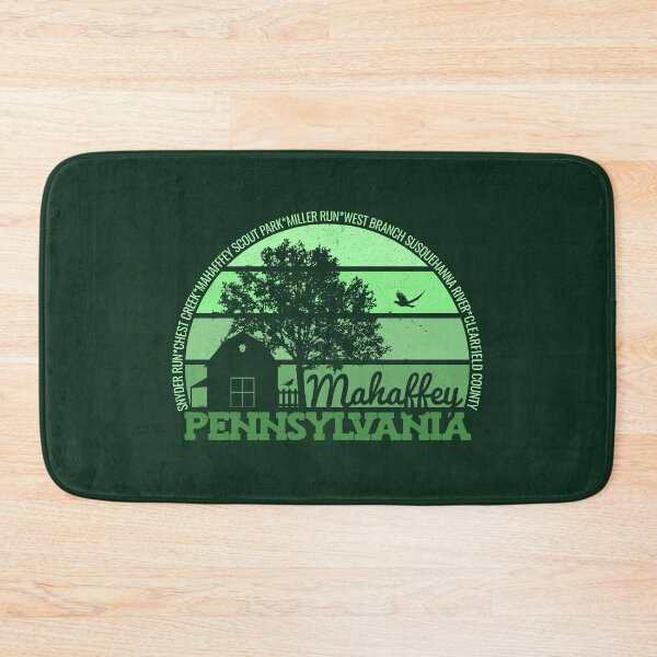 Item preview, Mahaffey Pennsylvania Sunset Retro Vintage Local Pride Logo designed and sold by CRHPOD20.