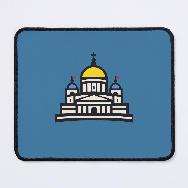 Item preview, Helsinki Cathedral Bauhaus – Geometric Dome Travel Icon designed and sold by Planthem.