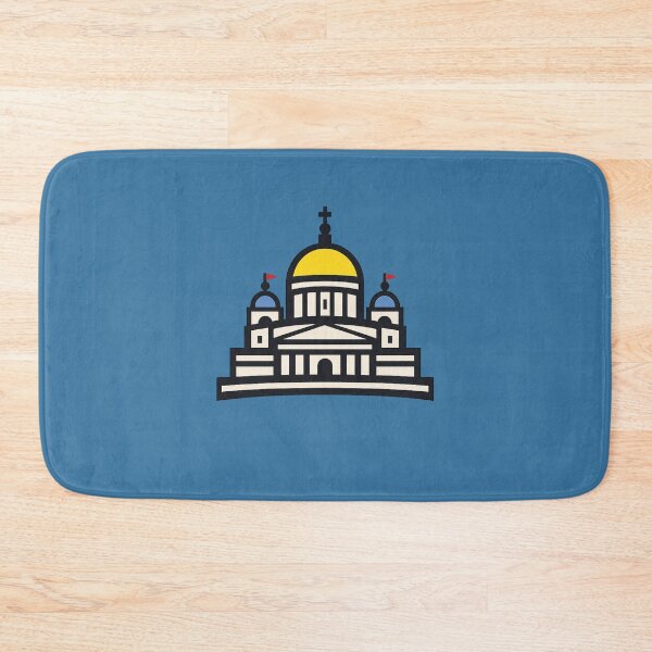 Item preview, Helsinki Cathedral Bauhaus – Geometric Dome Travel Icon designed and sold by Planthem.