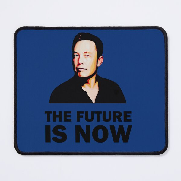 Item preview, Elon Musk "The Future Is Now" Pop Art - Visionary Tech Aesthetic designed and sold by LIVE_FREE.