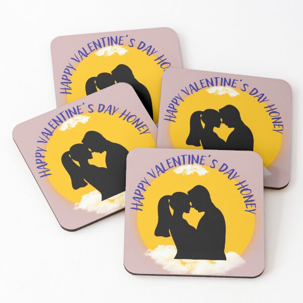 Item preview, Happy Valentine's Day Honey designed and sold by “Popvanta – pop-culture-t-shirt-store .