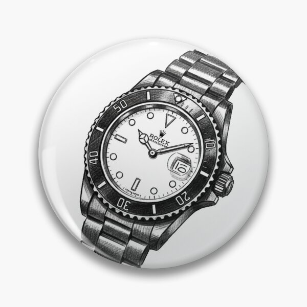 Item preview, Luxury Watch Illustration — Elegant Timepiece Design designed and sold by unthinkabletees.