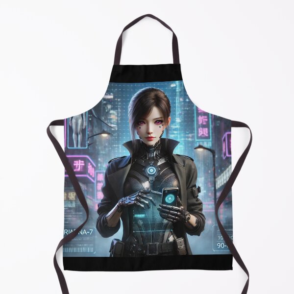 Item preview, Detective Ariadna-7-Cyberpunk designed and sold by ChidaStore.