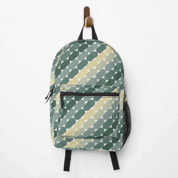 Item preview, Patrón geométrico diagonal verde – Arte gráfico contemporáneo designed and sold by Panda3 art.