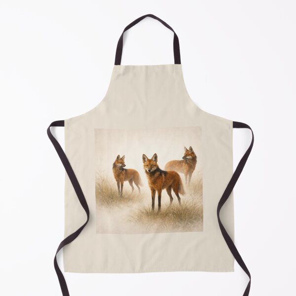 Item preview, Maned Wolf Trio in the Morning Mist designed and sold by GeoWild Designs.